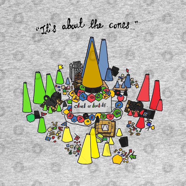 Parks and Recreation - The Cones of Dunshire by JennyGreneIllustration